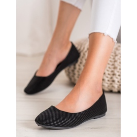 BAOLIKANG Crna balerina s uzorkom crno 2