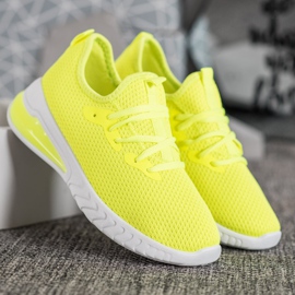 SHELOVET Tenisice za tekstil žuta boja 2