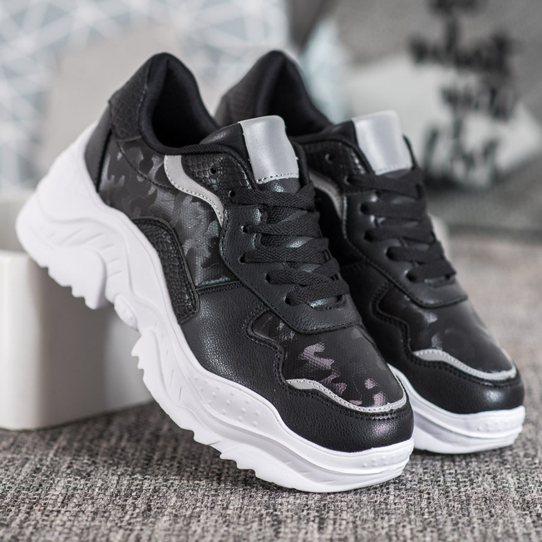 SHELOVET Lagane tenisice crna 2