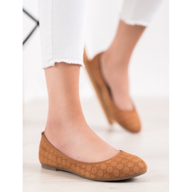 Fama Ažurne balerine smeđa 1