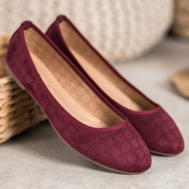 Fama Ažurne balerine crvena 2