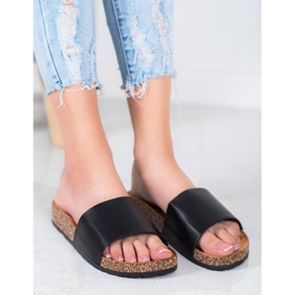 SDS Klasične papuče crno 2