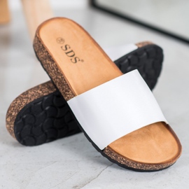 SDS Klasične papuče bijela 1