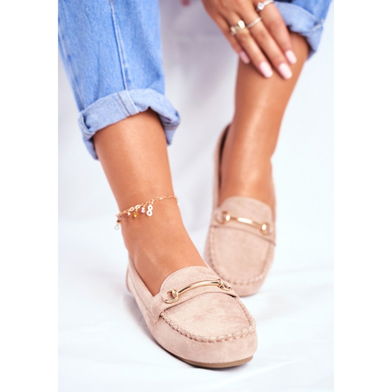 BUGO Ženske natikače antilop bež ronjenje 1