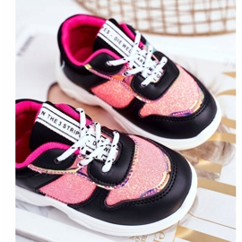 FRROCK Crne Matylda dječje sportske cipele sa sjajem crna višebojan 1