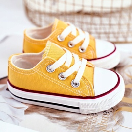 FRROCK Dječje klasične žute Filemon tenisice žuta boja 1