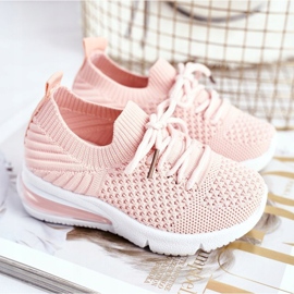 FRROCK Dječje sportske cipele na vezanje Pink Lena ružičasta 1