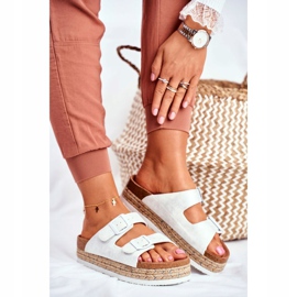 Ženske papuče Big Star White FF274665 bijela 1