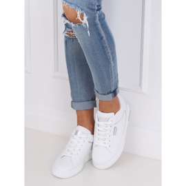 Bijele tenisice NB337 sa srebrnim klinom bijela 2