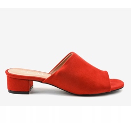 Crvene sandale s visokim potpeticama 77-91 crvena 2