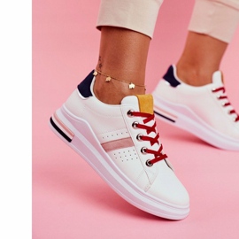 PS1 Ženske sportske cipele bijele i tamnoplave boje Mirra bijela višebojan 1