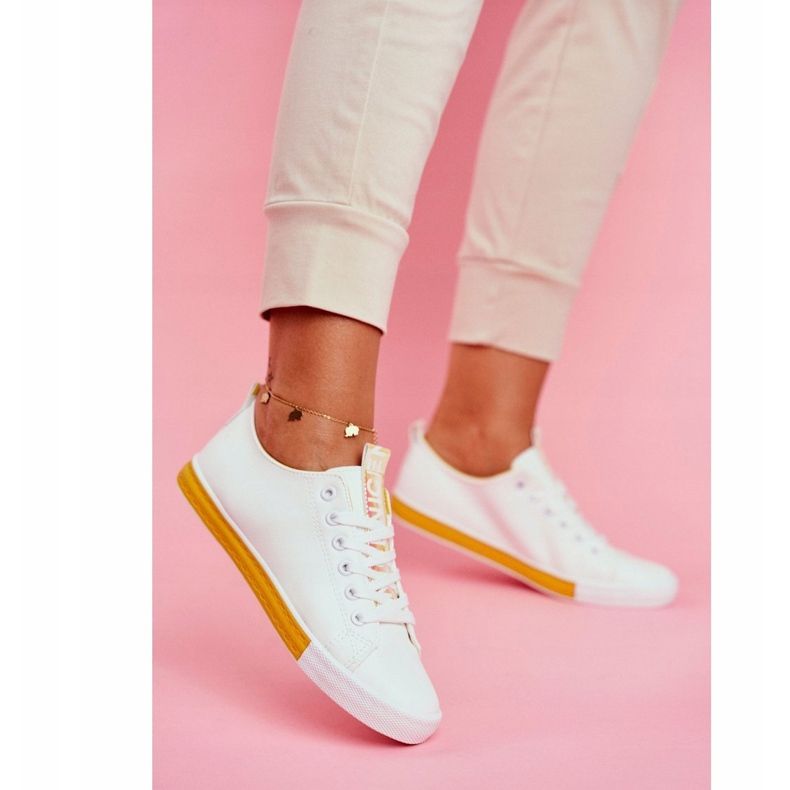 SEA Klasične ženske tenisice Yellow Ville žuta boja 1