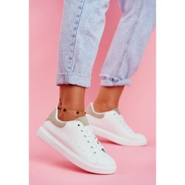 SEA Ženske sportske cipele bijele sa zelenom petom Milly bijela 2