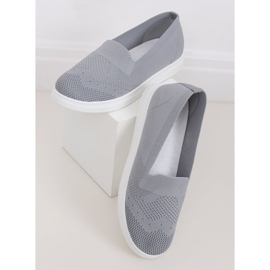 Sive ženske sive tenisice ZK069 Grigio siva 1