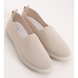 Ženske bež tenisice u bež boji ZK118 1