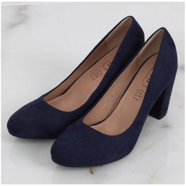 Crpke na postolju tamnoplave E08-10 Plave mornarsko plava 2