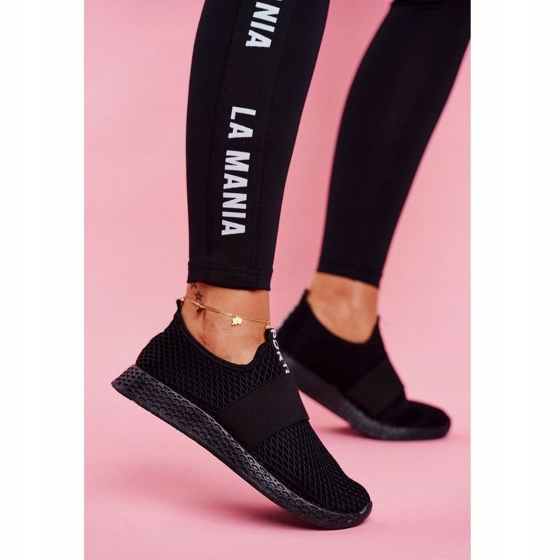 SEA Ženske sportske klizne lagane cipele crna La Fiesta crno 1