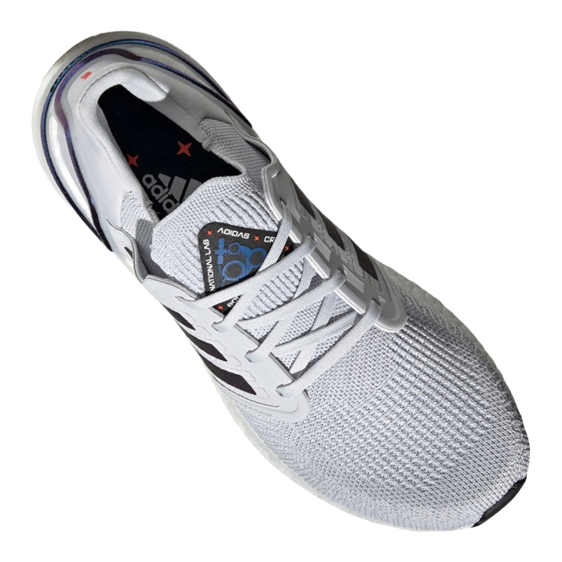 Cipele adidas UltraBoost 20 M EG0695 bijela višebojan plava 3