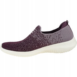 Skechers Ultra Flex W 13123-PLUM Cipele ružičasta siva 1