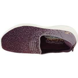 Skechers Ultra Flex W 13123-PLUM Cipele ružičasta siva 2
