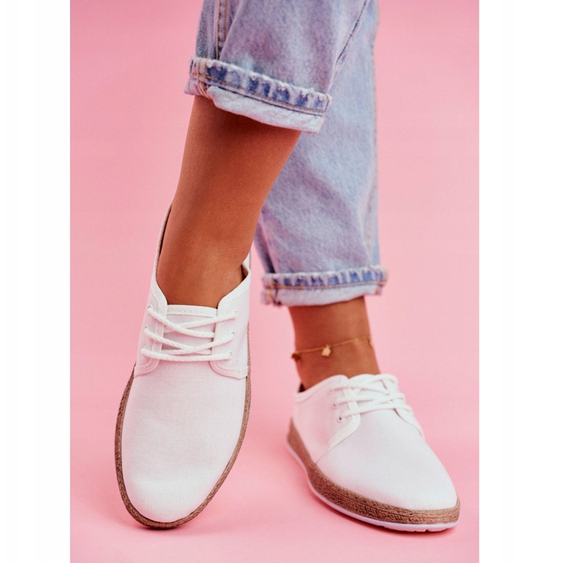 Ženske espadrile Big Star White FF276043 bijela 2