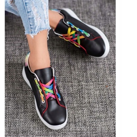 SHELOVET Modne sportske cipele crna 2