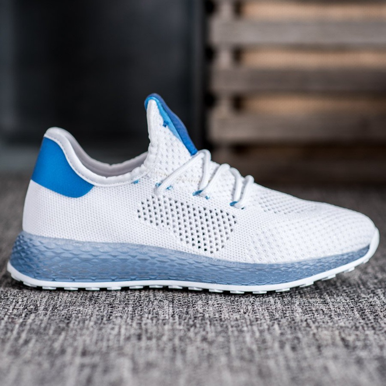 SHELOVET Bijele ažurne tenisice bijela 2