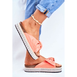 Ženske visoke papuče Coral Mortigo ružičasta 1