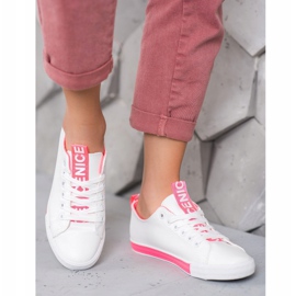 SHELOVET Tenisice s eko kožom Lijepo bijela 1