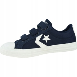 Converse Star Player niske dječje cipele 667547C mornarsko plava siva 1