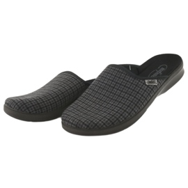 Befado muške cipele pu 548M012 crna siva 4