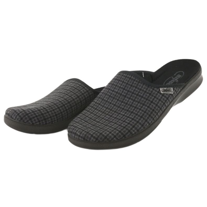 Befado muške cipele pu 548M012 crno siva 4