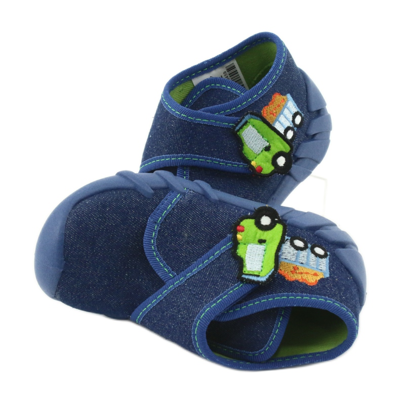 Befado dječje cipele 523P012 mornarsko plava plava zelena 5