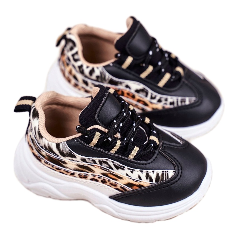 FRROCK Dante Black Dječje sportske cipele smeđa crno 1