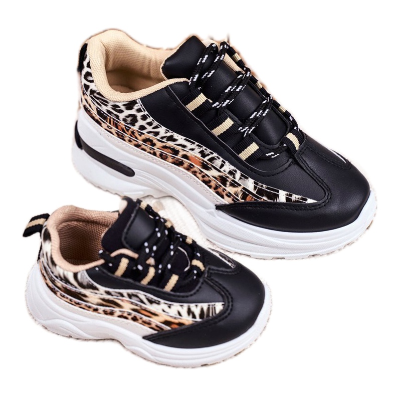 FRROCK Dante Black Dječje sportske cipele smeđa crno 3