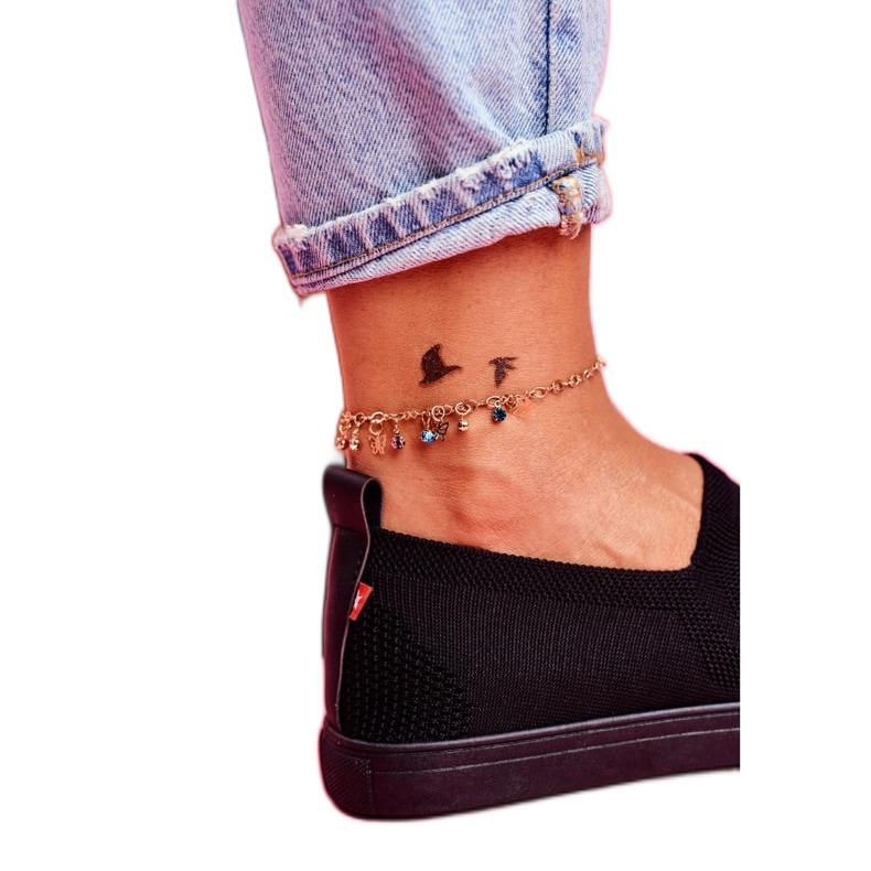 Ženske crne tenisice natikače Big Star FF274A609 crna 4