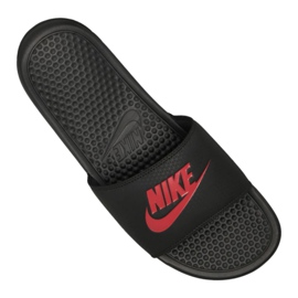 Nike Benassi Jdi Slide M 343880-060 crno crvena 1