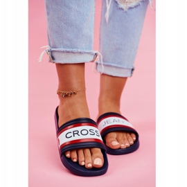 Ženske papuče Cross Jeans Navy Blue FF2R4160C tamnoplava 2