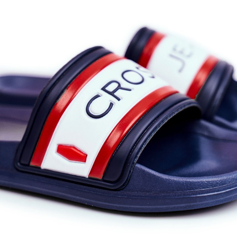 Muške papuče Cross Jeans Navy Blue FF1R4092 tamnoplava 1