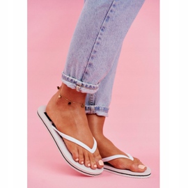 Ženske papuče Japanke Big Star White FF274A320 bijela 1