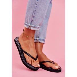 Ženske papuče Japanke Big Star Black FF274A303 crna 1