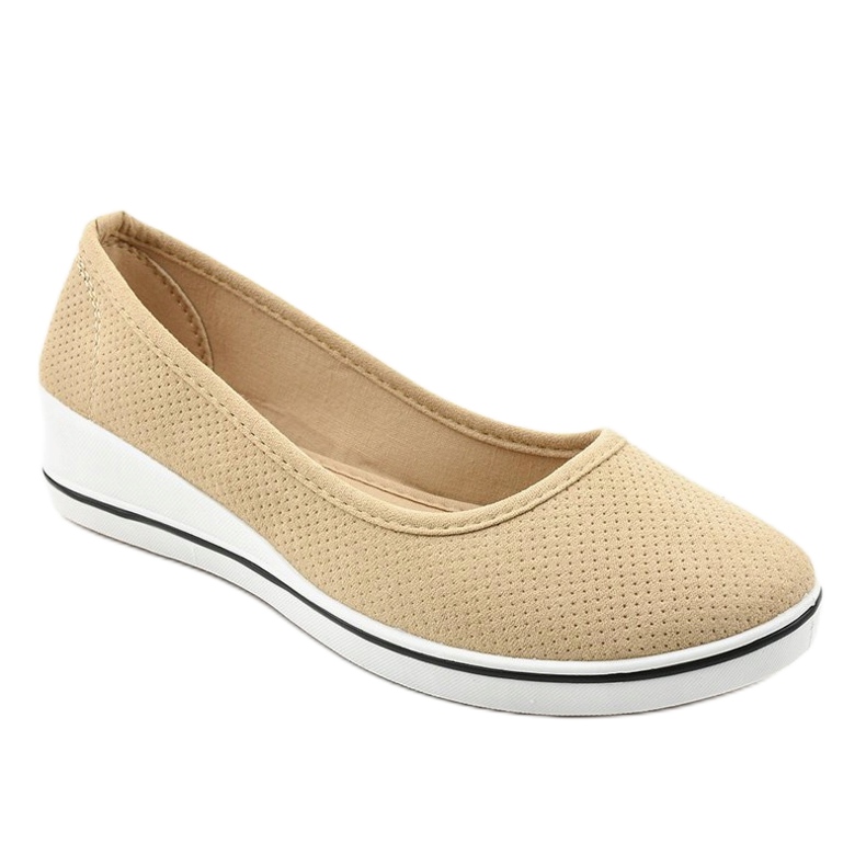 Tenisice u bež boji na klin HC-0307 1