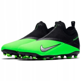 Nike Phantom Vsn 2 Academy Df Fg / MG Jr CD4059 306 nogometne cipele višebojan zelena 1