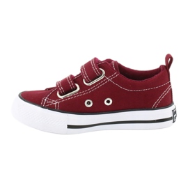 American Club Burgundy Velcro tenisice American LH39 crvena 1