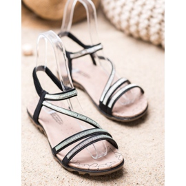 Camo Udobne natikače crno 1