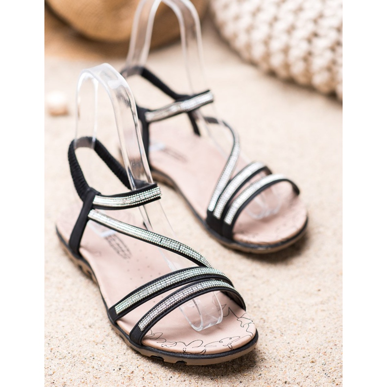 Camo Udobne natikače crna 1