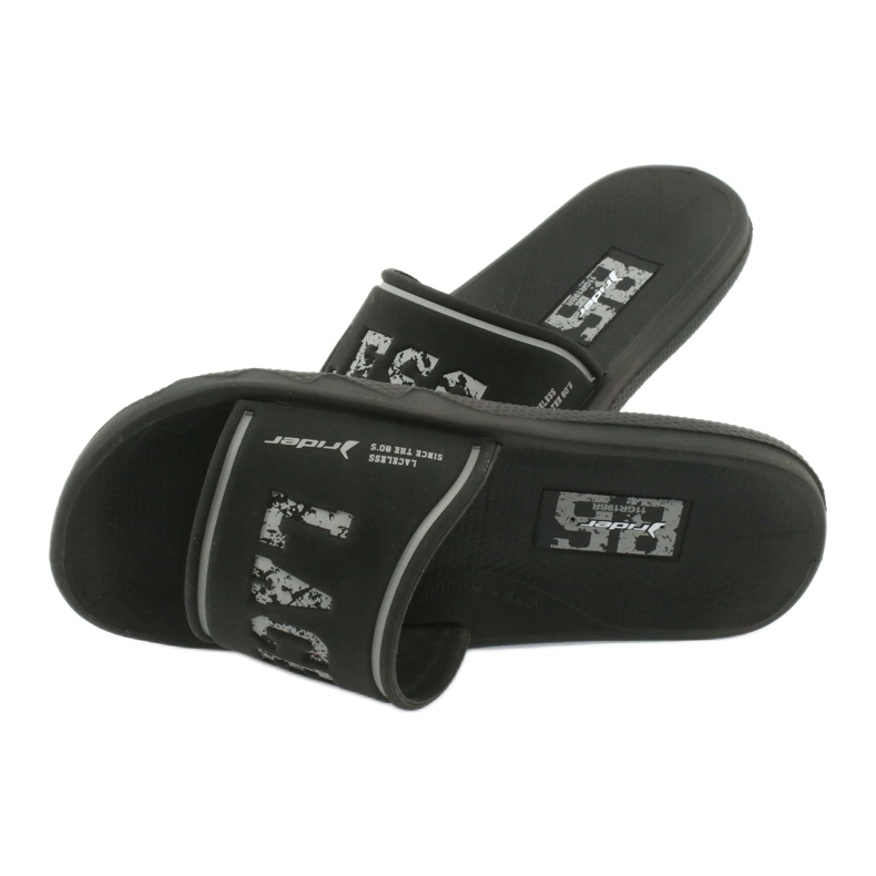 Rider Montreal Kids 82738 Rekreativni dječaci lepršaju flops crno 4