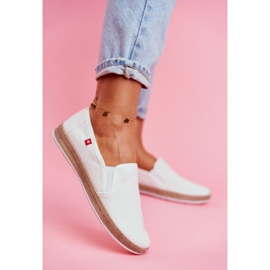 Ženske espadrile Big Star Slip-on White FF276038 bijela 1