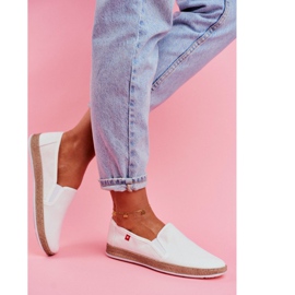 Ženske espadrile Big Star Slip-on White FF276038 bijela 2