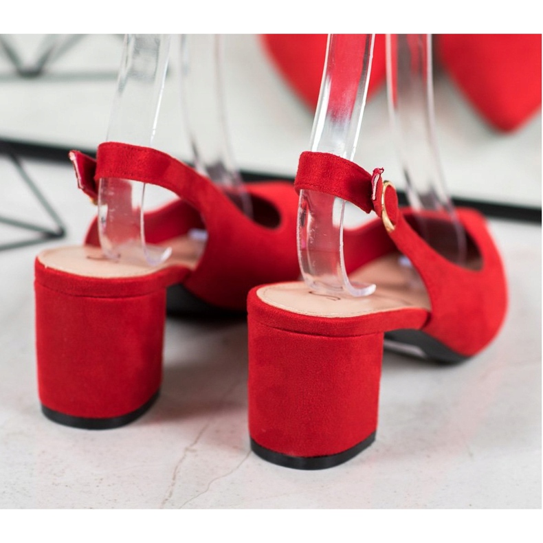 Seastar Pumpe s otkrivenom petom crvena 1